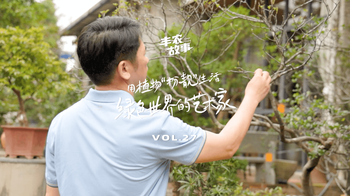 17年，他用一草一木去点亮了一个个家。